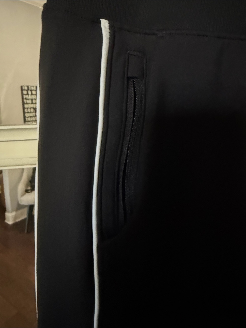 Athleta Venice High Rise Track Stripe Wide Leg Pant Sz S - Picture 2 of 10